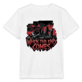 WHEN THE END COMES - Stanley/Stella MINI CREATOR Kids’ T-Shirt - white - Front - Maike (125cm)