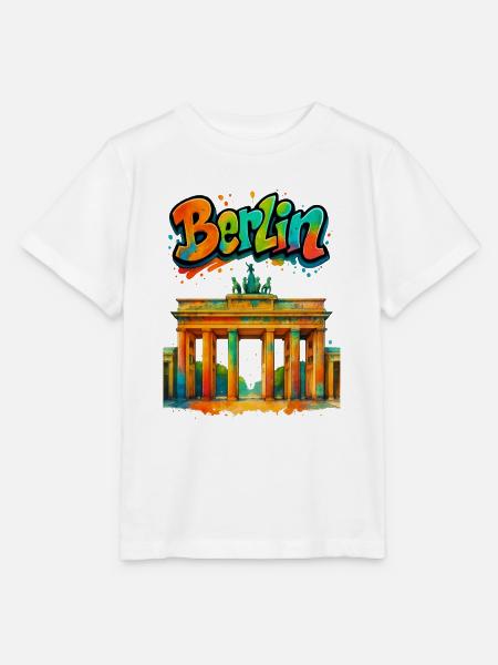 Berlin - Stanley/Stella Kinder T-Shirt MINI CREATOR  - Weiß