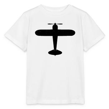 Hélice d’avion Avion volant - T-shirt bio MINI CREATOR Stanley/Stella Enfant - blanc - Devant - Maike (125cm)