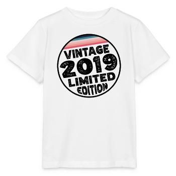Vintage 2019 regalo di compleanno doccia per bambini - Maglietta per bambini MINI CREATOR di Stanley/Stella - bianco - Fronte - Maike (125cm)