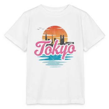 Tokio - Stanley/Stella Kinder T-Shirt MINI CREATOR  - Weiß - Vorne - Maike (125cm)