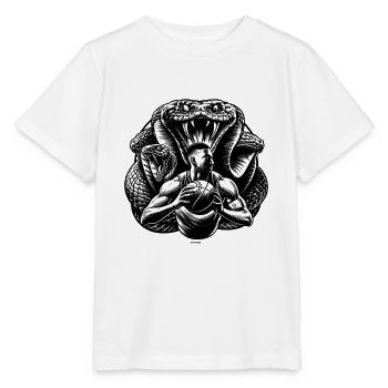 BLACK BASKETBALL MAMBA KOBE BEAN MENTALITY - Stanley/Stella Kinder T-Shirt MINI CREATOR  - Weiß - Vorne - Maike (125cm)
