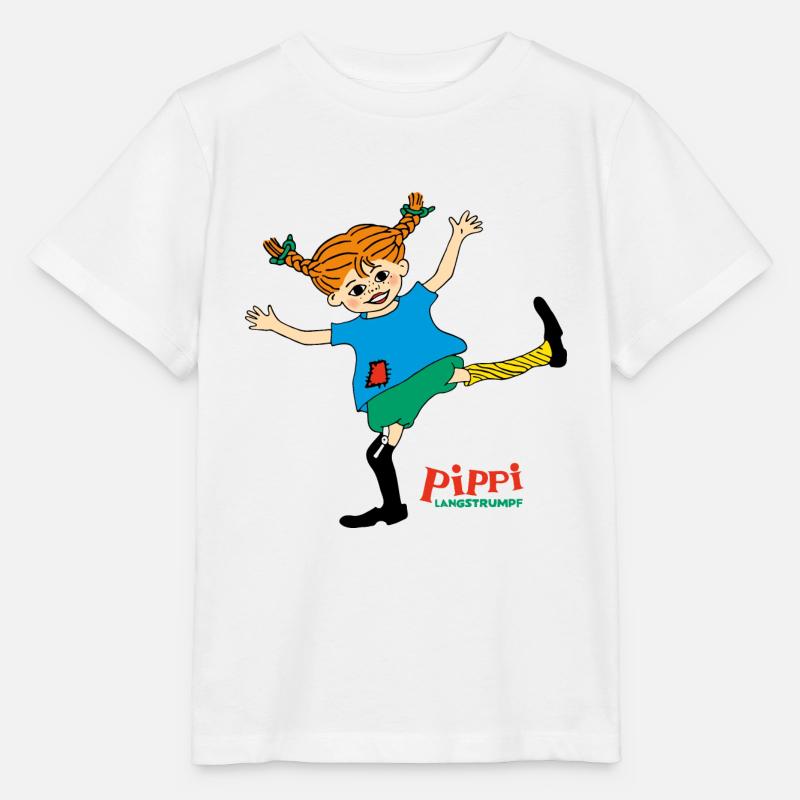 Fifi Brindacier Fifi Danse Comme Elle Aime - T-shirt bio MINI CREATOR Stanley/Stella Enfant - blanc