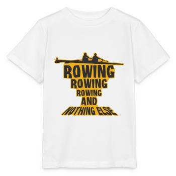 Rudern - Stanley/Stella Kinder T-Shirt MINI CREATOR  - Weiß - Vorne - Maike (125cm)