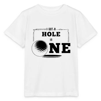 Golf Golfers GolfIng Golf Ball Golfing - Stanley/Stella MINI CREATOR Kids’ T-Shirt - white - Front - Maike (125cm)