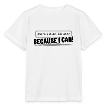 Pilot Glider Flight Glider Glider Glider - Stanley/Stella MINI CREATOR Kids’ T-Shirt - white - Front - Maike (125cm)