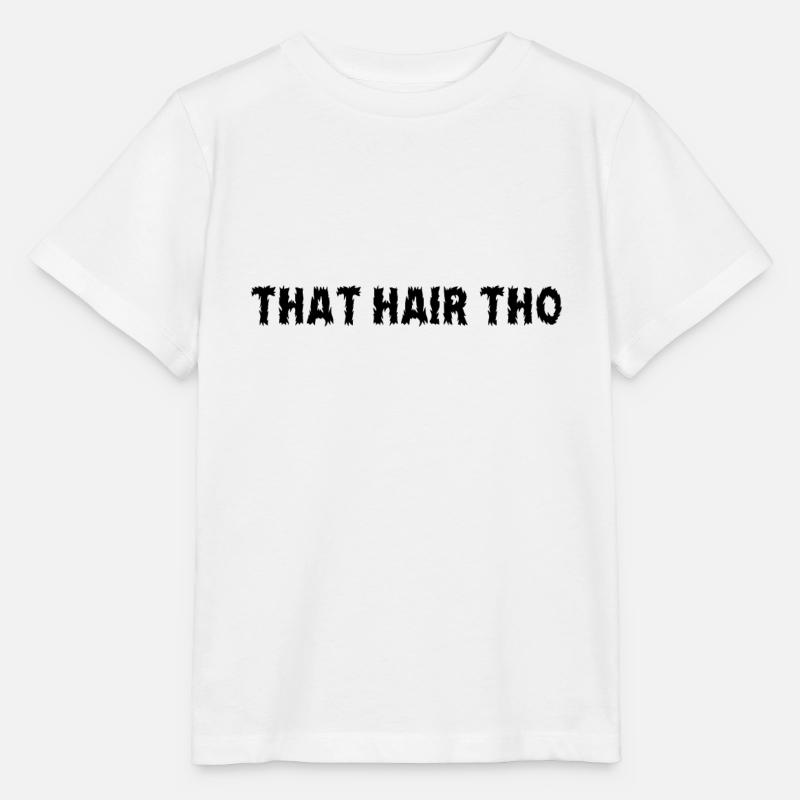 Coiffure afro - T-shirt bio MINI CREATOR Stanley/Stella Enfant - blanc