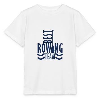 Rowing Boat Rowing Rower Rowing Rowing - Stanley/Stella MINI CREATOR Kids’ T-Shirt - white - Front - Maike (125cm)
