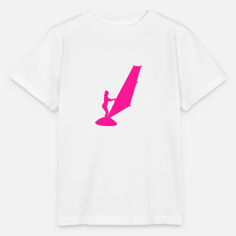 Windsurfferin Windsurf - T-shirt bio MINI CREATOR Stanley/Stella Enfant - blanc