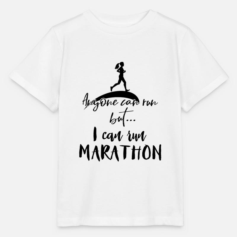Marathon Marathon Marathon Marathon - Stanley/Stella Kinder T-Shirt MINI CREATOR  - Weiß