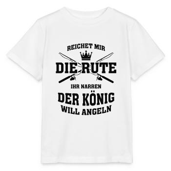 REICHET MIR DIE RUTE IHR NARREN - Stanley/Stella Kinder T-Shirt MINI CREATOR  - Weiß - Vorne - Maike (125cm)