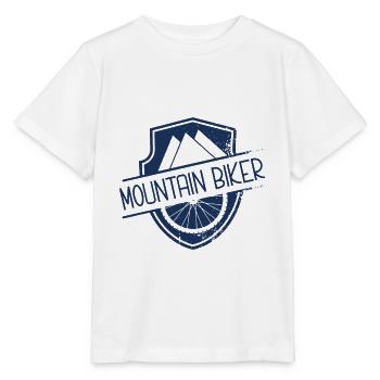 Mountain bike mountain bike - Stanley/Stella MINI CREATOR Kids’ T-Shirt - white - Front - Maike (125cm)