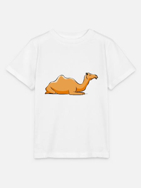 Kamel Kamele Tierliebe Liebhaber Geschenk - Stanley/Stella Kinder T-Shirt MINI CREATOR  - Weiß