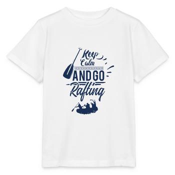 Rafting - Stanley/Stella MINI CREATOR Kids’ T-Shirt - white - Front - Maike (125cm)