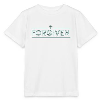 Forgive, Easter, Christian - Stanley/Stella MINI CREATOR Kids’ T-Shirt - white - Front - Maike (125cm)