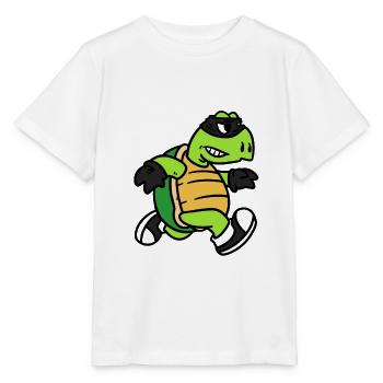 Voleur de tortues, voleurs de tortues - T-shirt bio MINI CREATOR Stanley/Stella Enfant - blanc - Devant - Maike (125cm)