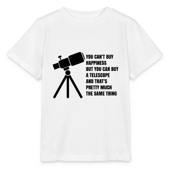Énonciation drôle astronomie et voyage dans l'espace - T-shirt bio MINI CREATOR Stanley/Stella Enfant - blanc - Devant - Maike (125cm)
