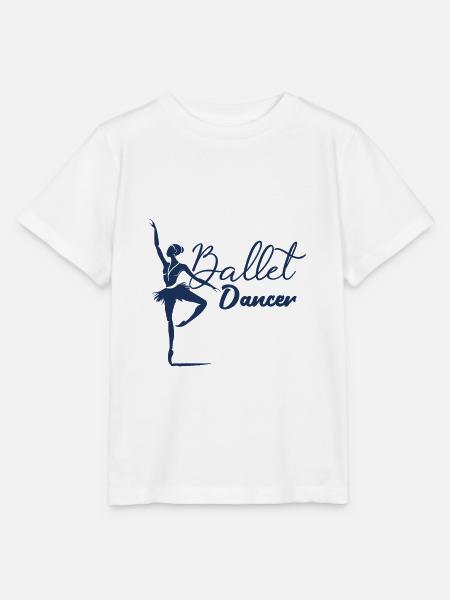 Ballett Ballett Ballett Ballett - Stanley/Stella Kinder T-Shirt MINI CREATOR  - Weiß