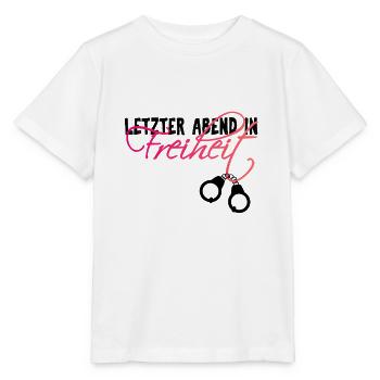 Hen party bridal bridal column - Stanley/Stella MINI CREATOR Kids’ T-Shirt - white - Front - Maike (125cm)