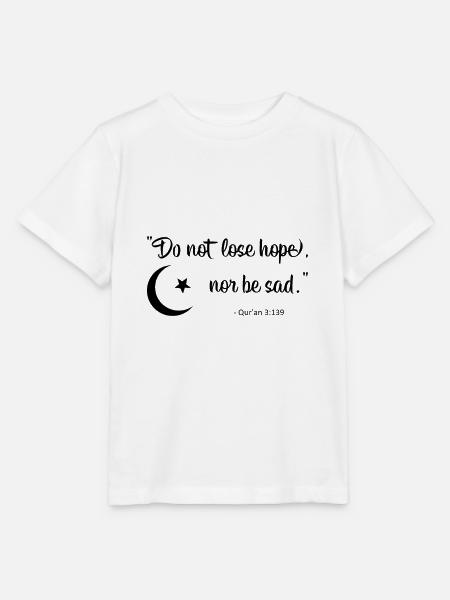 Islam Koran Sure Zitat Allah Gebet Moslem Geschenk - Stanley/Stella Kinder T-Shirt MINI CREATOR - Weiß