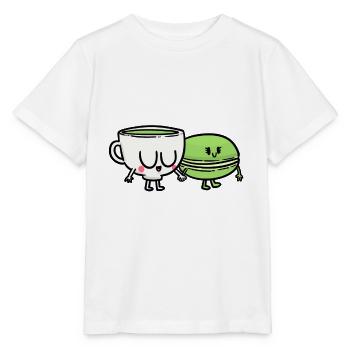 Matcha Made in Heaven - Stanley/Stella Kinder T-Shirt MINI CREATOR  - Weiß - Vorne - Maike (125cm)