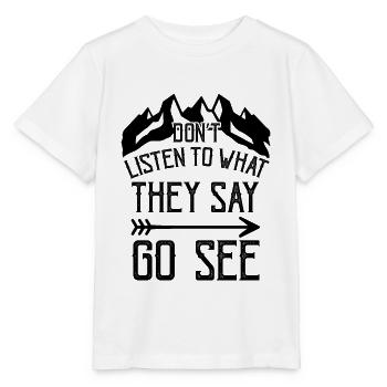 Travel - Stanley/Stella Kinder T-Shirt MINI CREATOR  - Weiß - Vorne - Maike (125cm)