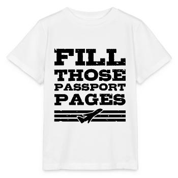 Travel - Stanley/Stella Kinder T-Shirt MINI CREATOR  - Weiß - Vorne - Maike (125cm)