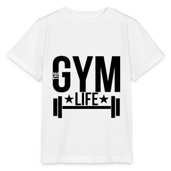 Gym - Stanley/Stella MINI CREATOR Kids’ T-Shirt - white - Front - Maike (125cm)