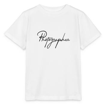 Fotograf - Stanley/Stella Kinder T-Shirt MINI CREATOR  - Weiß - Vorne - Maike (125cm)