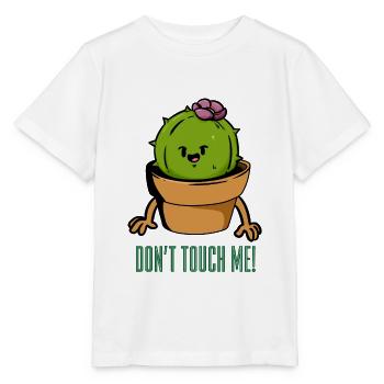 Ne me touche pas Ne me touche pas - T-shirt bio MINI CREATOR Stanley/Stella Enfant - blanc - Devant - Maike (125cm)
