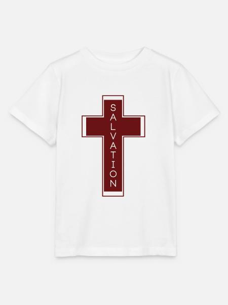 Kreuz, Kreuz, - Stanley/Stella Kinder T-Shirt MINI CREATOR  - Weiß
