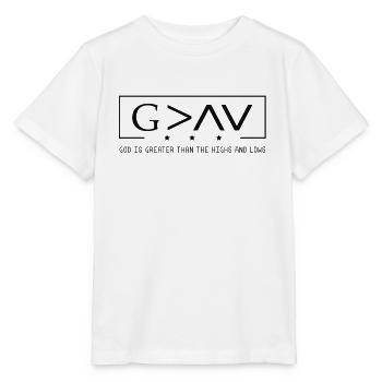 Geschenk für Christen - Stanley/Stella Kinder T-Shirt MINI CREATOR  - Weiß - Vorne - Maike (125cm)