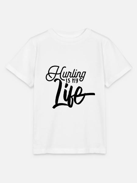 Hurling - Stanley/Stella Kinder T-Shirt MINI CREATOR  - Weiß