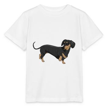 Chien de toit - T-shirt bio MINI CREATOR Stanley/Stella Enfant - blanc - Devant - Maike (125cm)