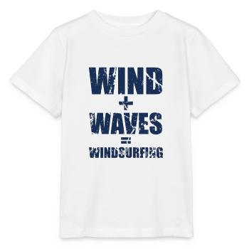 Windsurfer - T-shirt bio MINI CREATOR Stanley/Stella Enfant - blanc - Devant - Maike (125cm)