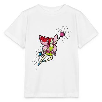 Cleaning lady cleaning fairy cleanliness order fairy - Stanley/Stella MINI CREATOR Kids’ T-Shirt - white - Front - Maike (125cm)