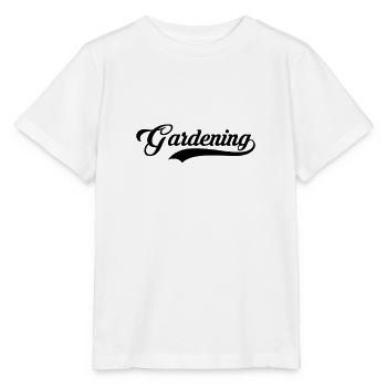Gardener Gardening Gardener Gardener Garden - Stanley/Stella MINI CREATOR Kids’ T-Shirt - white - Front - Maike (125cm)