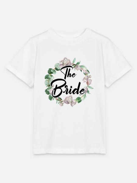 The Bride Die Braut Bride to be JGA Hochzeit - Stanley/Stella Kinder T-Shirt MINI CREATOR - Weiß