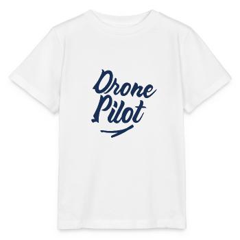 Drohnen - Stanley/Stella Kinder T-Shirt MINI CREATOR  - Weiß - Vorne - Maike (125cm)
