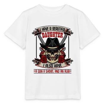 father and daughter - Stanley/Stella MINI CREATOR Kids’ T-Shirt - white - Front - Maike (125cm)
