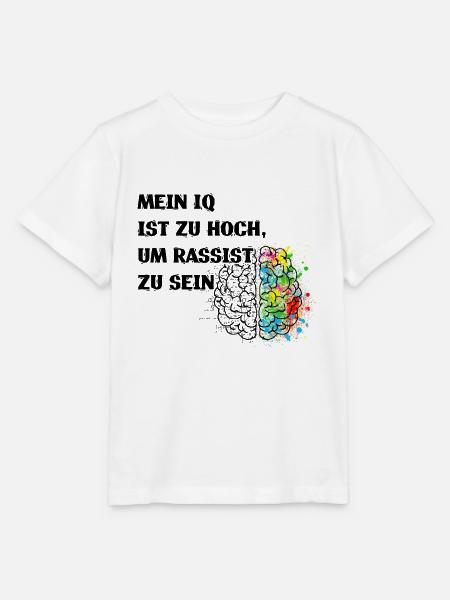 Gegen Nazis, Gegen Rechts Politik Shirt - Stanley/Stella Kinder T-Shirt MINI CREATOR - Weiß