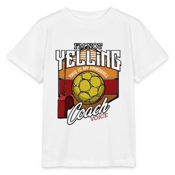 handball - T-shirt bio MINI CREATOR Stanley/Stella Enfant - blanc - Devant - Maike (125cm)