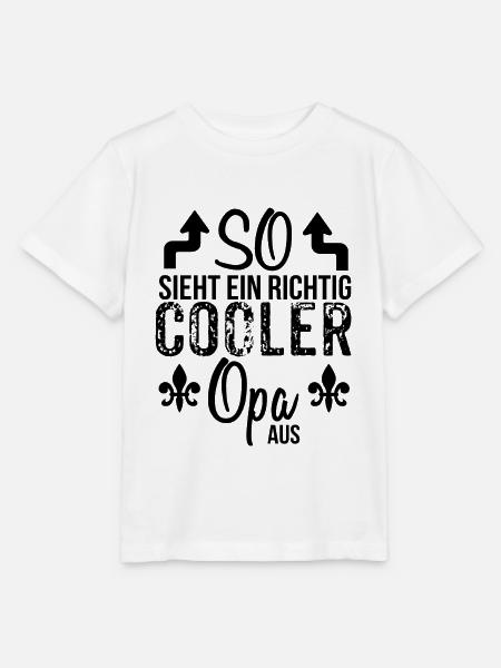 Opa - Stanley/Stella Kinder T-Shirt MINI CREATOR - Weiß