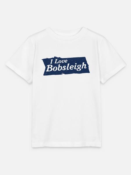 Rodeln Schlitten Bobsport Bob Rodelsport - Stanley/Stella Kinder T-Shirt MINI CREATOR - Weiß