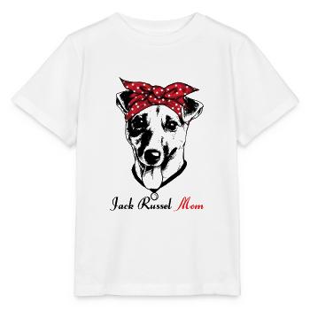 Jack Russell Maman - T-shirt bio MINI CREATOR Stanley/Stella Enfant - blanc - Devant - Maike (125cm)
