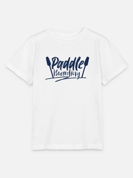 Surfbrett - Stanley/Stella Kinder T-Shirt MINI CREATOR - Weiß