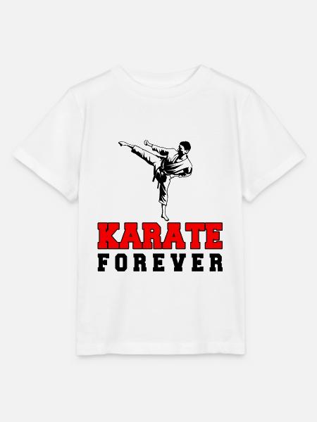 Karate Forever - Stanley/Stella Kinder T-Shirt MINI CREATOR - Weiß