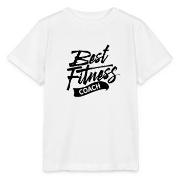 Sport Gym Fitness Trainer Trainer Fitness Trainer - Stanley/Stella MINI CREATOR Kids’ T-Shirt - white - Front - Maike (125cm)