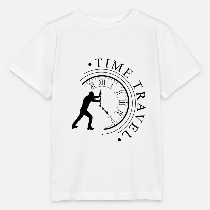 Voyage dans le temps Voyage dans le temps - T-shirt bio MINI CREATOR Stanley/Stella Enfant - blanc