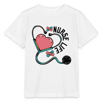 Nurse - Stanley/Stella MINI CREATOR Kids’ T-Shirt - white - Front - Maike (125cm)